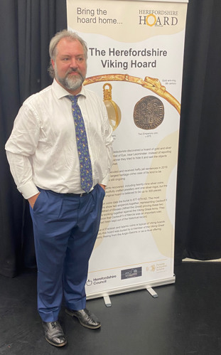 Dr Gareth Williams, curator of early medieval coins and Viking collections, British Museum